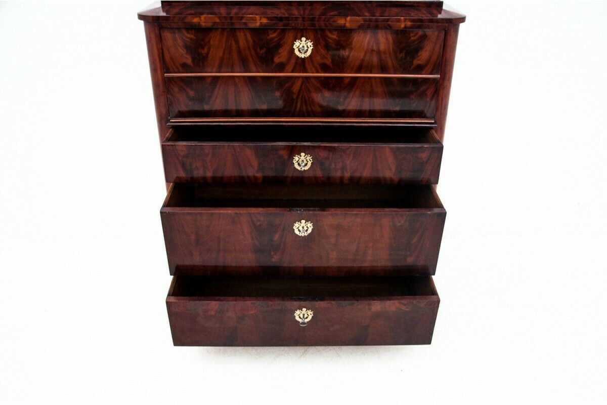 3763.0 Antique Secretary From Around 1880, Northern Europe. photo