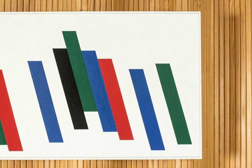 Lars Erik Falk, Painting H, 1987, Oil On Panel photo Art