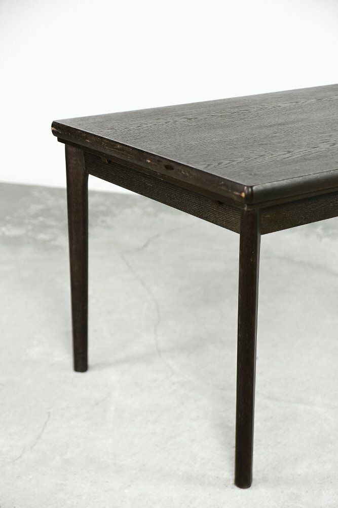 Mid Century Danish Modern Oak Wood Folding Dining Table From Am Møbler, 1960s photo for sale
