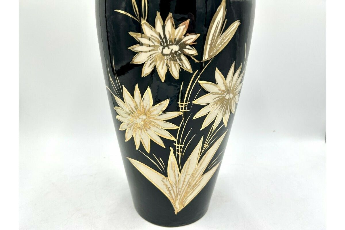 Large Black Vase, Germany, 1970s photo 122.0