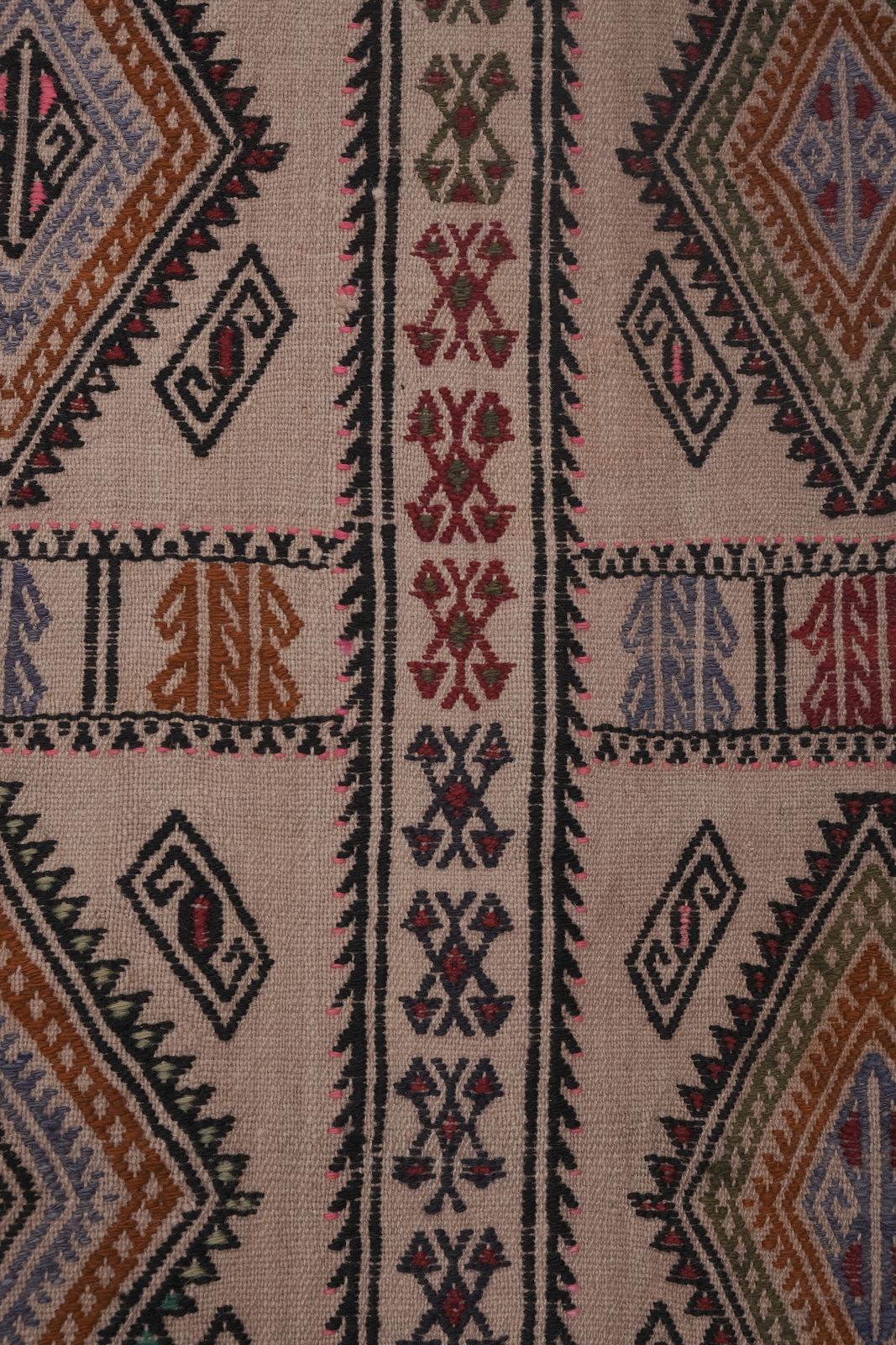 Handwoven Turkish Anatolian Kilim Rug 5'3'' X 7'5'' photo buy