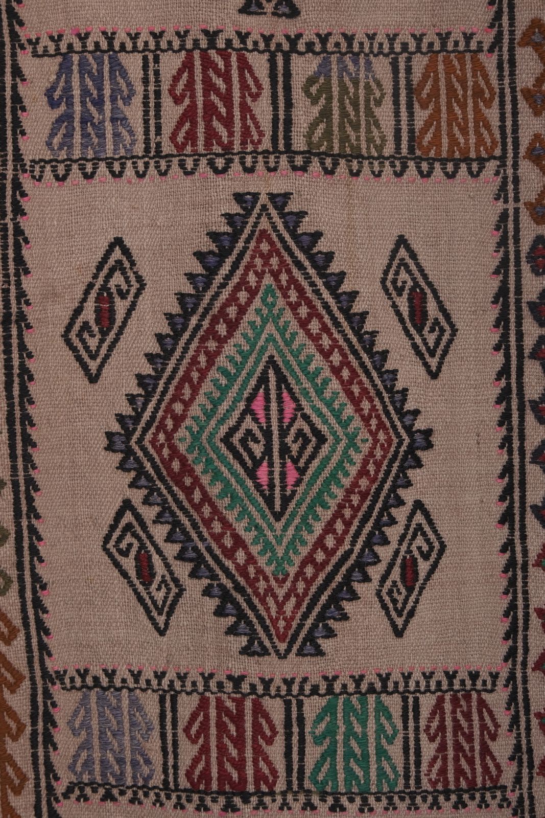 photo for sale Handwoven Turkish Anatolian Kilim Rug 5'3'' X 7'5''