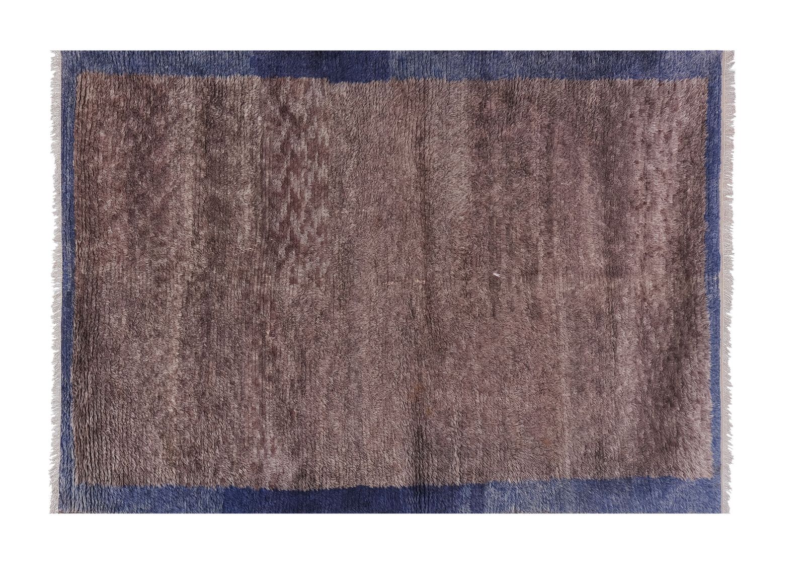 photo furniture 1970s Vintage Mohair Tulu Rug 4'3'' X 6'1''