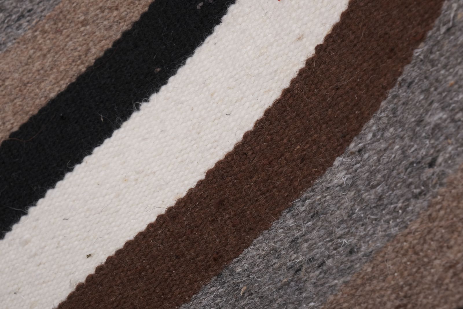 photo for sale Made Of Natural Undyed Wool 20th Century Kilim Runner 2'6'' X 27'11''
