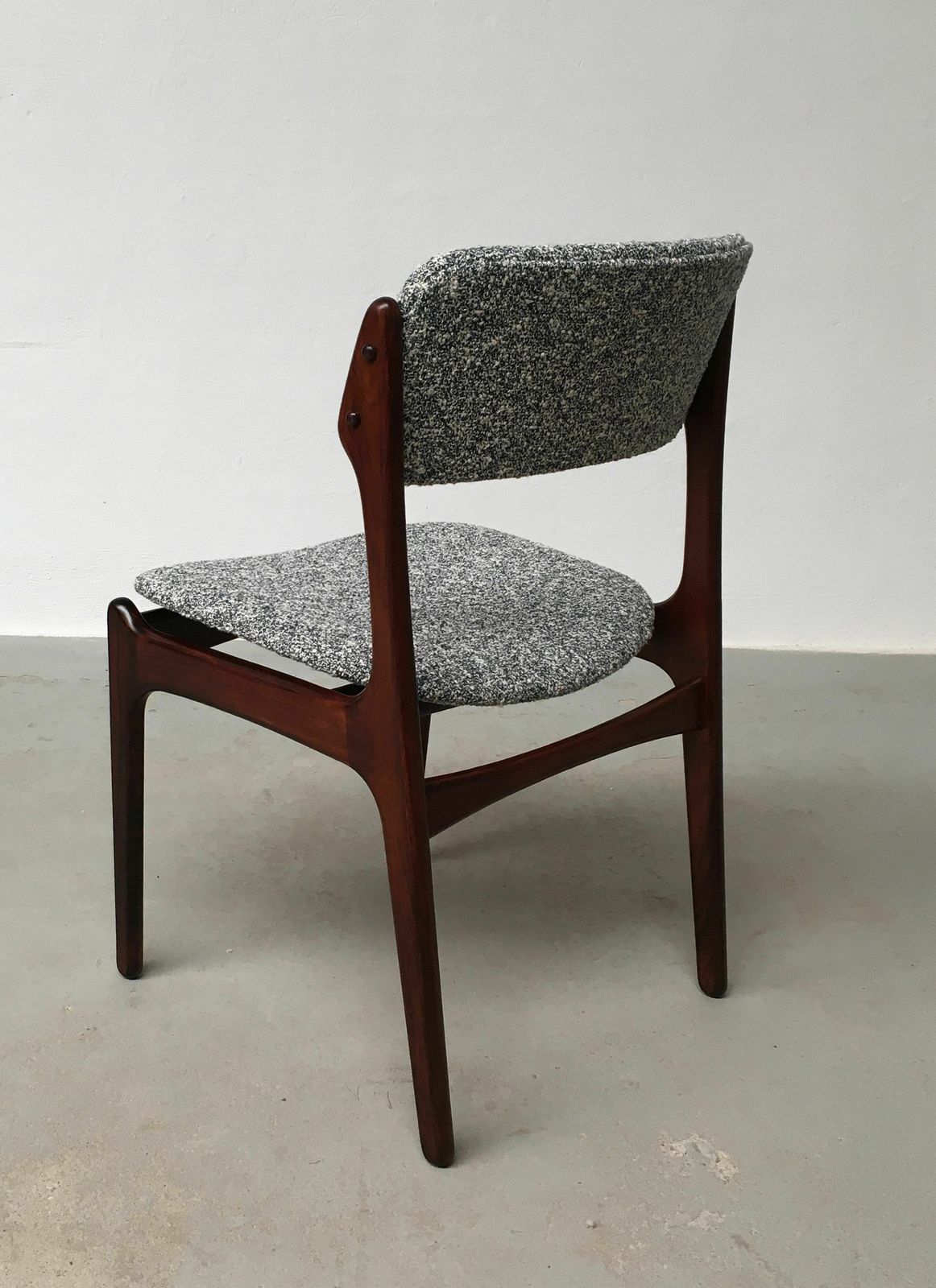 photo furniture Erik Buch Set Of Ten Fully Restored Rosewood Dining Chairs Inc Custom Upholstery 1960's