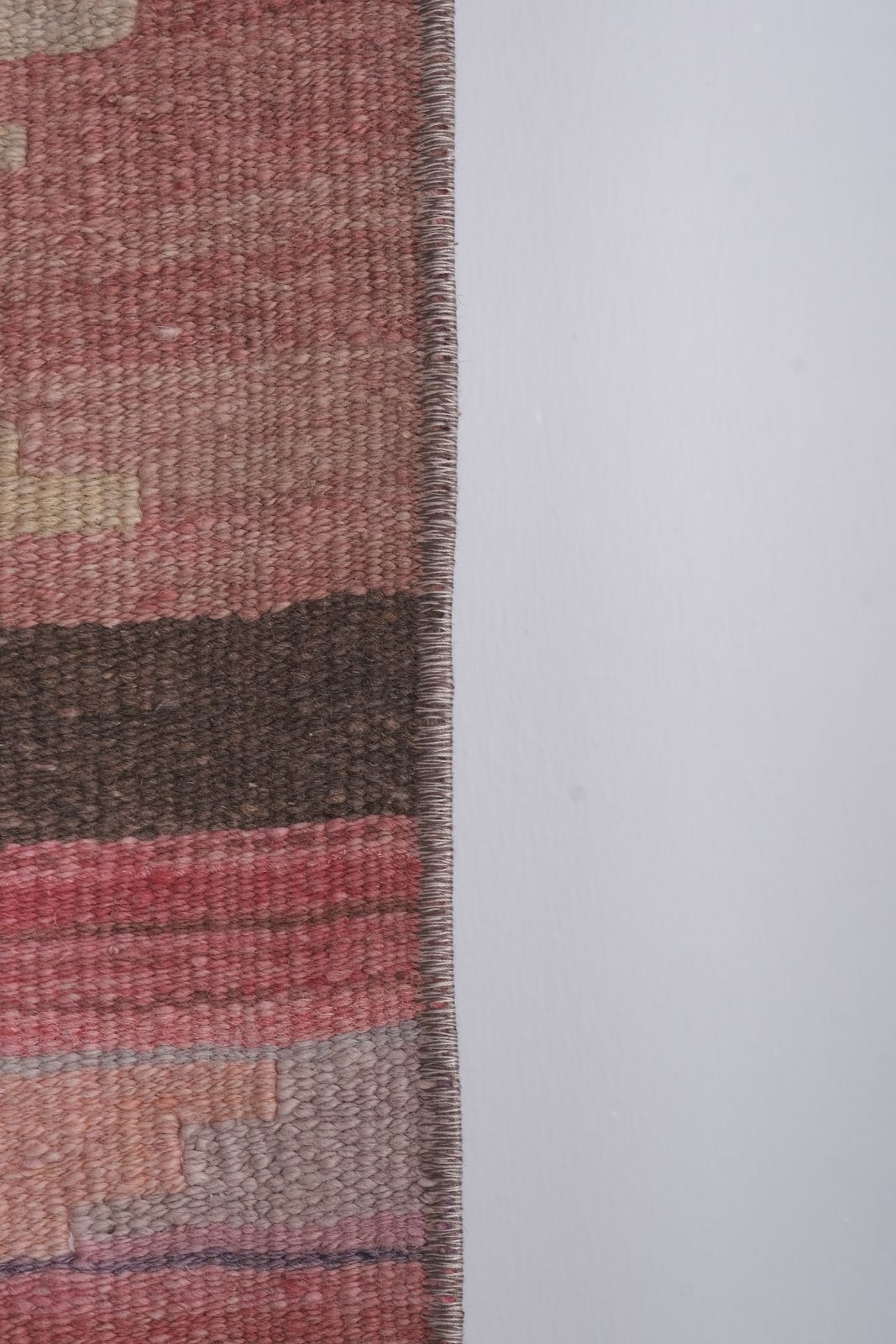 1960s Turkish Stair Kilim Runner 2'4'' X 17'7'' photo buy