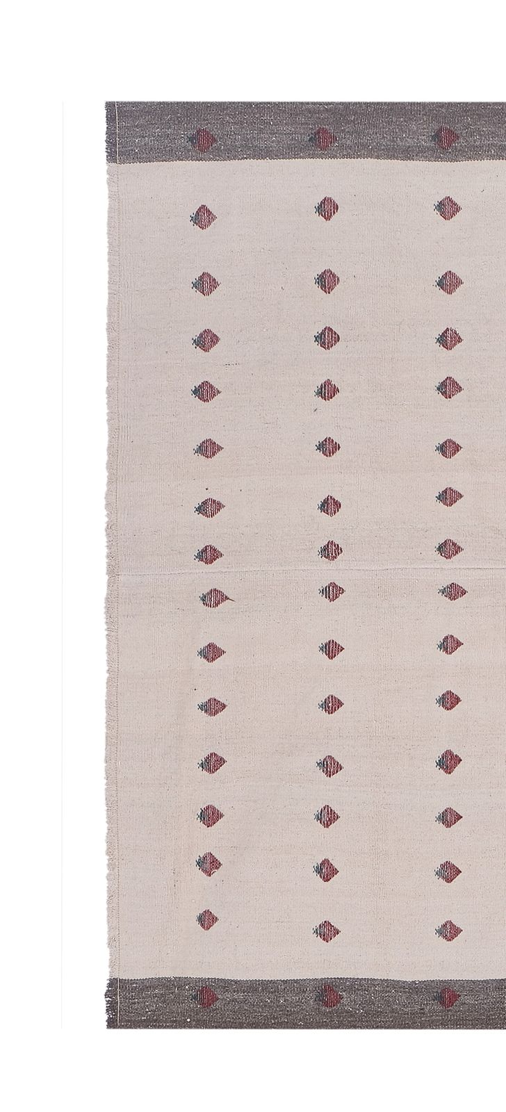 Turkish Organic Hemp Sisal Kilim Rug 5'1'' X 8' photo 750.0