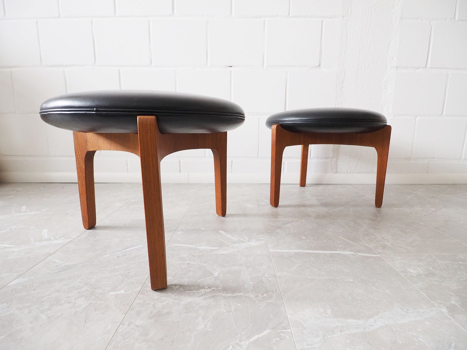 Teak Stool By Sven Ellekaer For Christian Linneberg, Denmark 1960s photo Furniture