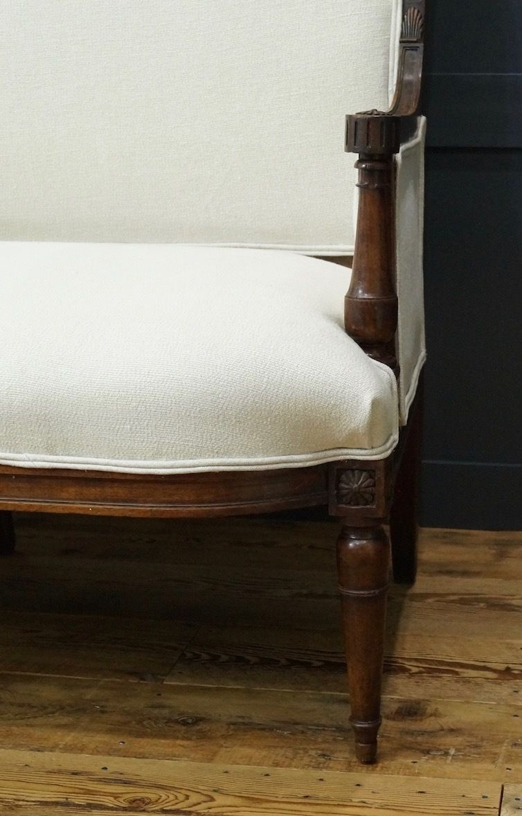 A Late 18th / Early 19th Century French Directoire Two Seater Settee photo buy