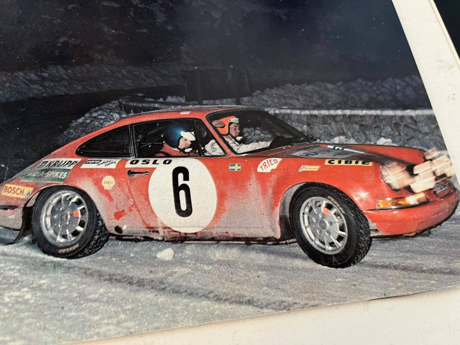 Autosport Porsche Magazine Print Vintage 1970 photo furniture