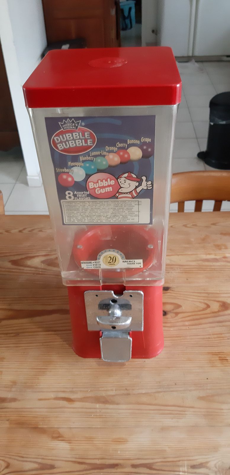 Brabo Candy Dispenser, 1970s, Plastic photo vintage