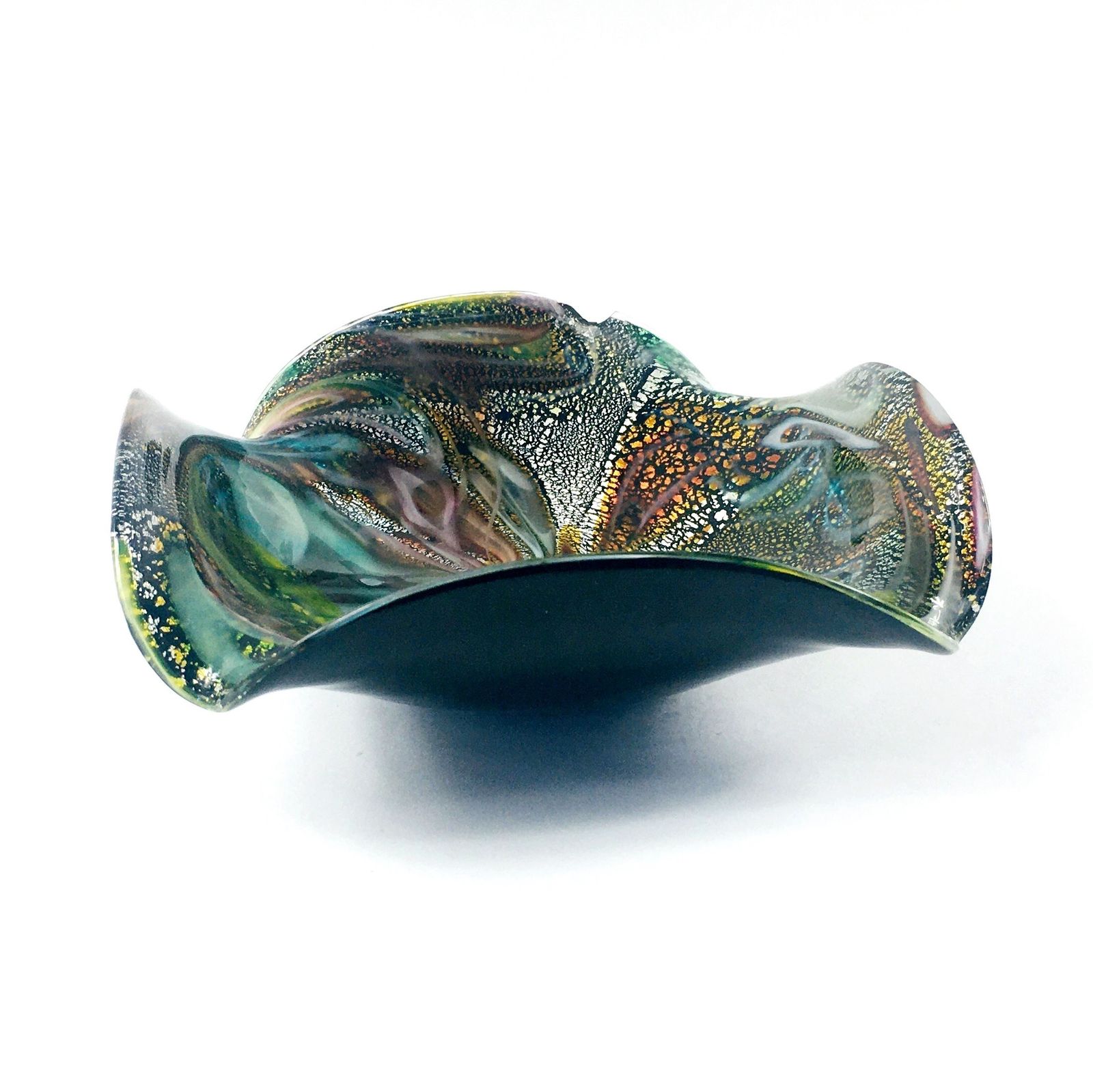 Pair Of Tutti Frutti Murano Glass Bowls By Dino Martens, Italy, 1950s photo buy
