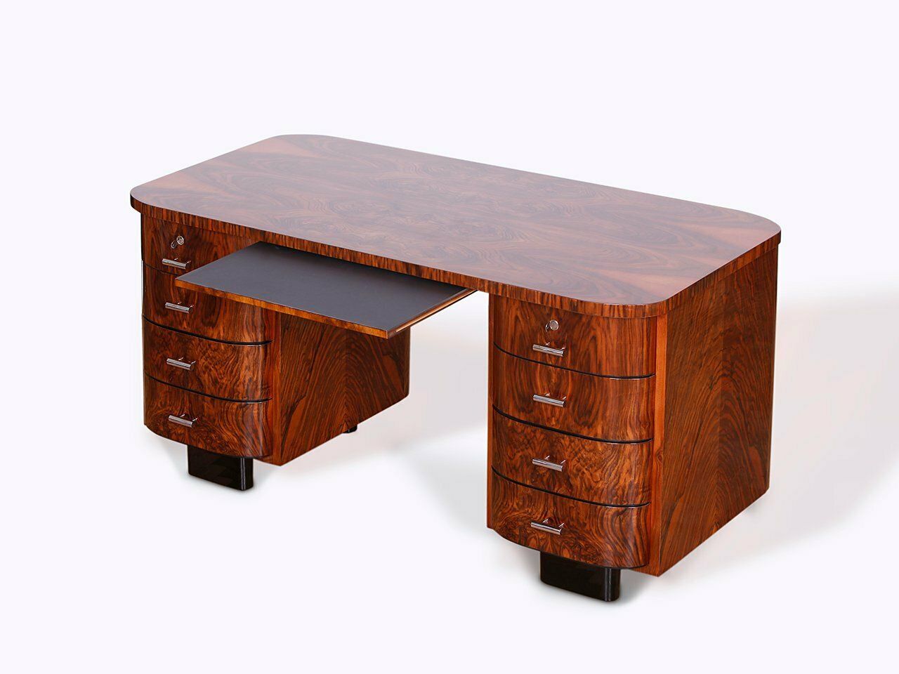 Model H 178 Desk By Jindrich Halabala For Up Zavody, 1930s photo Furniture