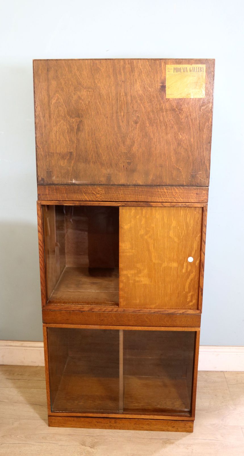 Lovely Quirky Set Of Three Cabinets From The Phoenix Gallery, Charing Cross, London. photo Furniture
