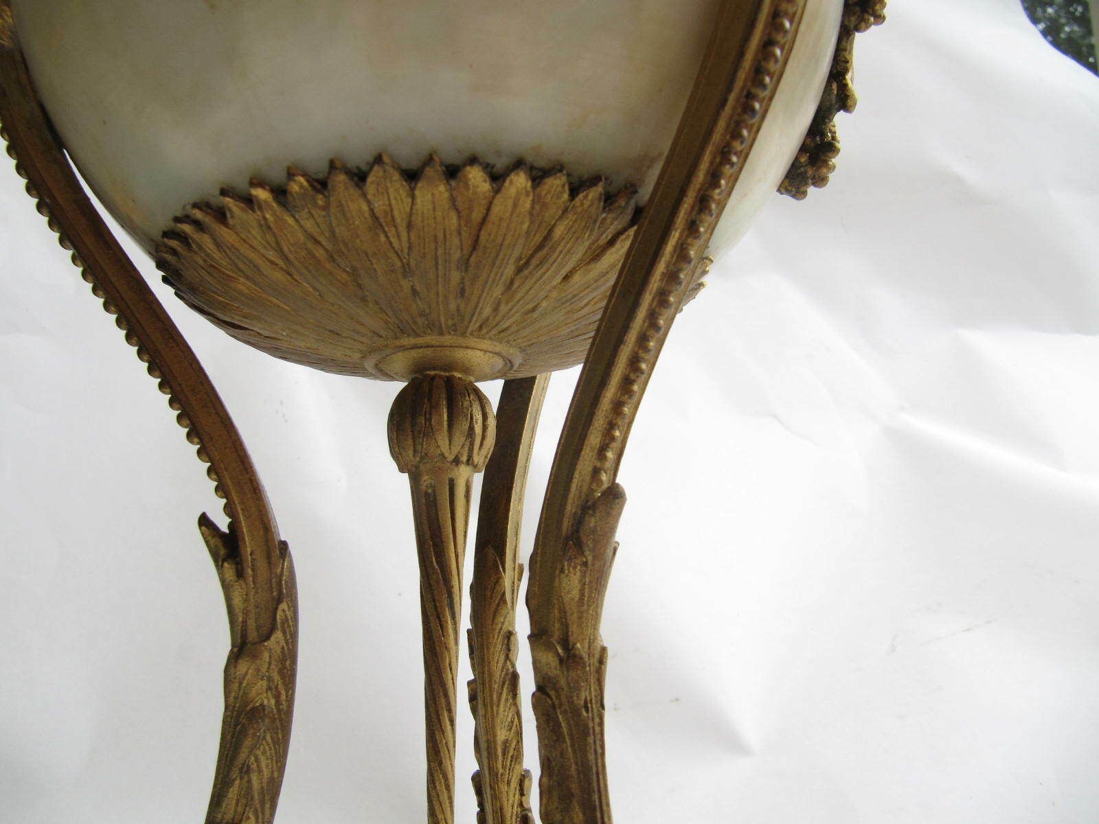 Marble And Ornate French Ormolu Urn Possibly By Ferdinand Barbedienne Bacchus Wine Cooler Or Jardiniere Centerpiece ? 19th C photo Home Decor