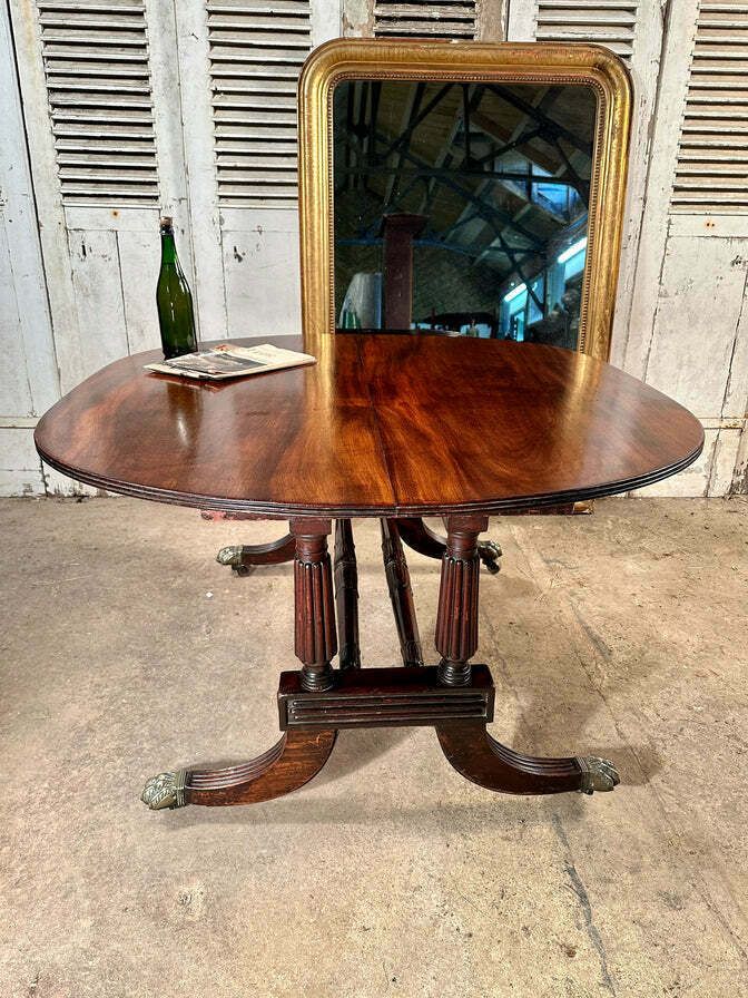 Antique Georgian Cuban Mahogany Centre/Breakfast Table photo vintage