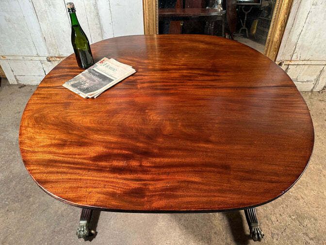 photo for sale Antique Georgian Cuban Mahogany Centre/Breakfast Table