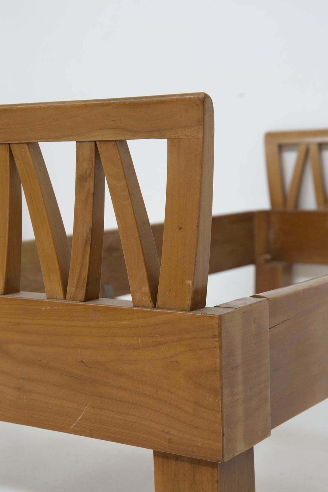 Ugo Carrà Mid Century Single Bed And Chair photo 4899.0