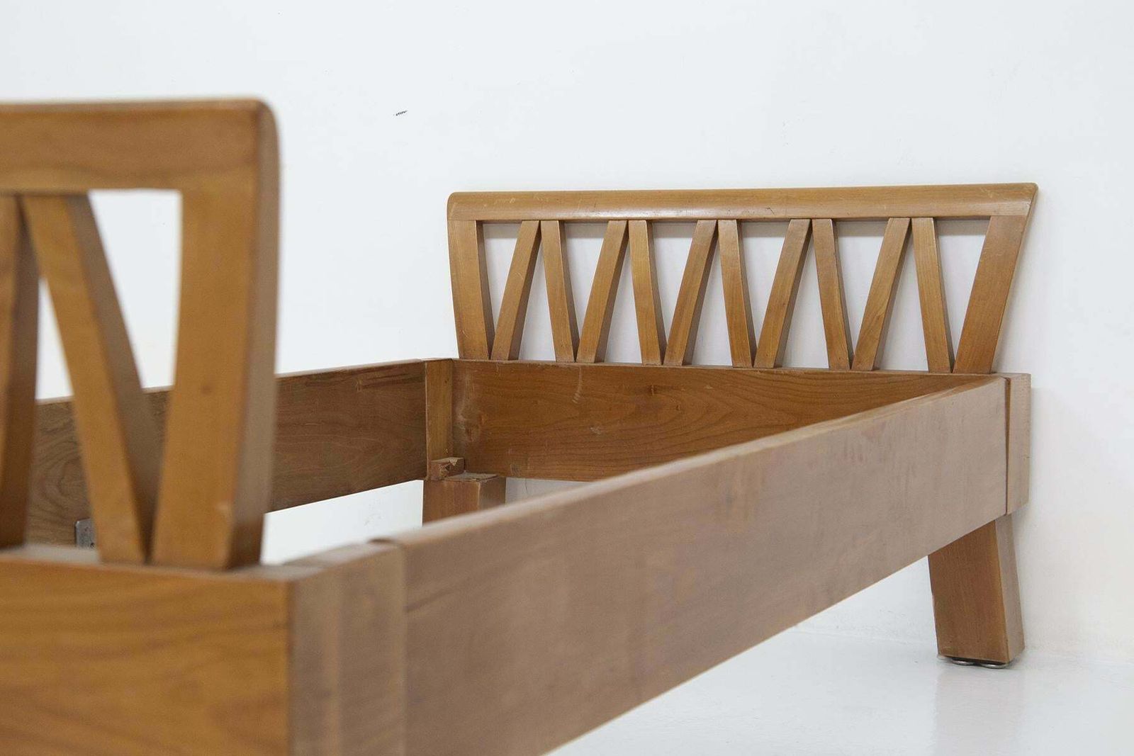 Ugo Carrà Mid Century Single Bed And Chair photo buy