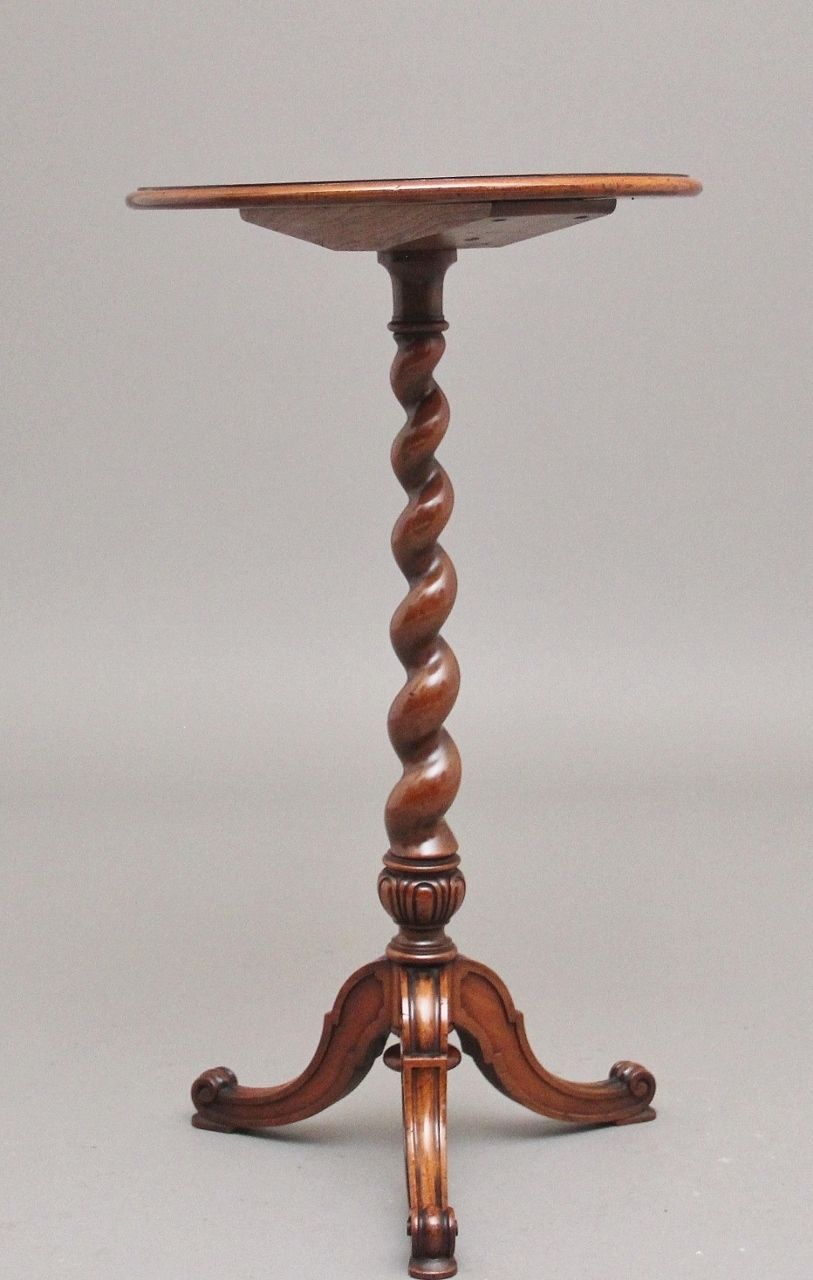 19th Century Walnut Wine / Occasional Table Stamped Holland & Son photo Furniture