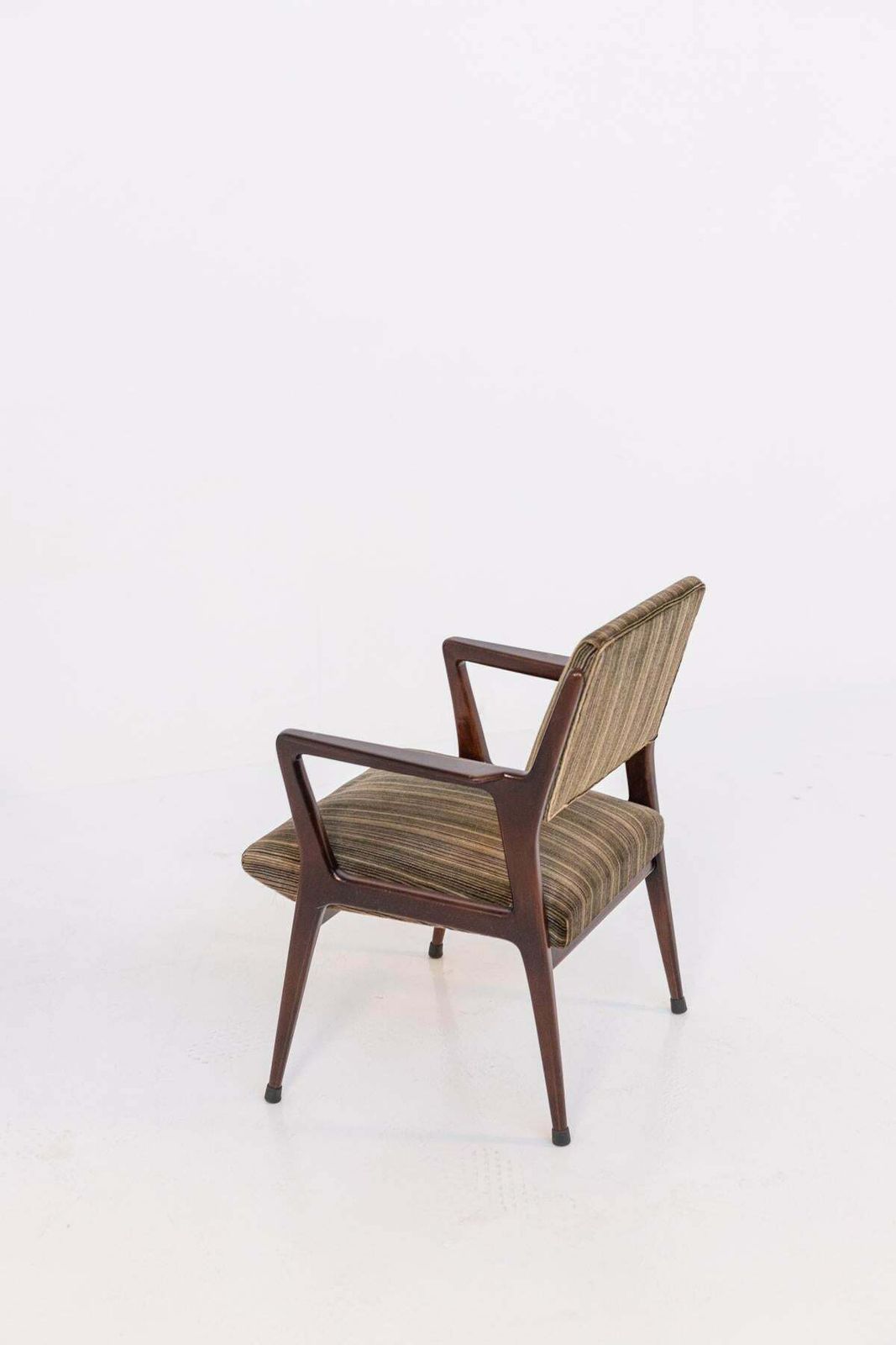 photo for sale Italian Armchair Pair Attributed To Gio Ponti In Original Velvet