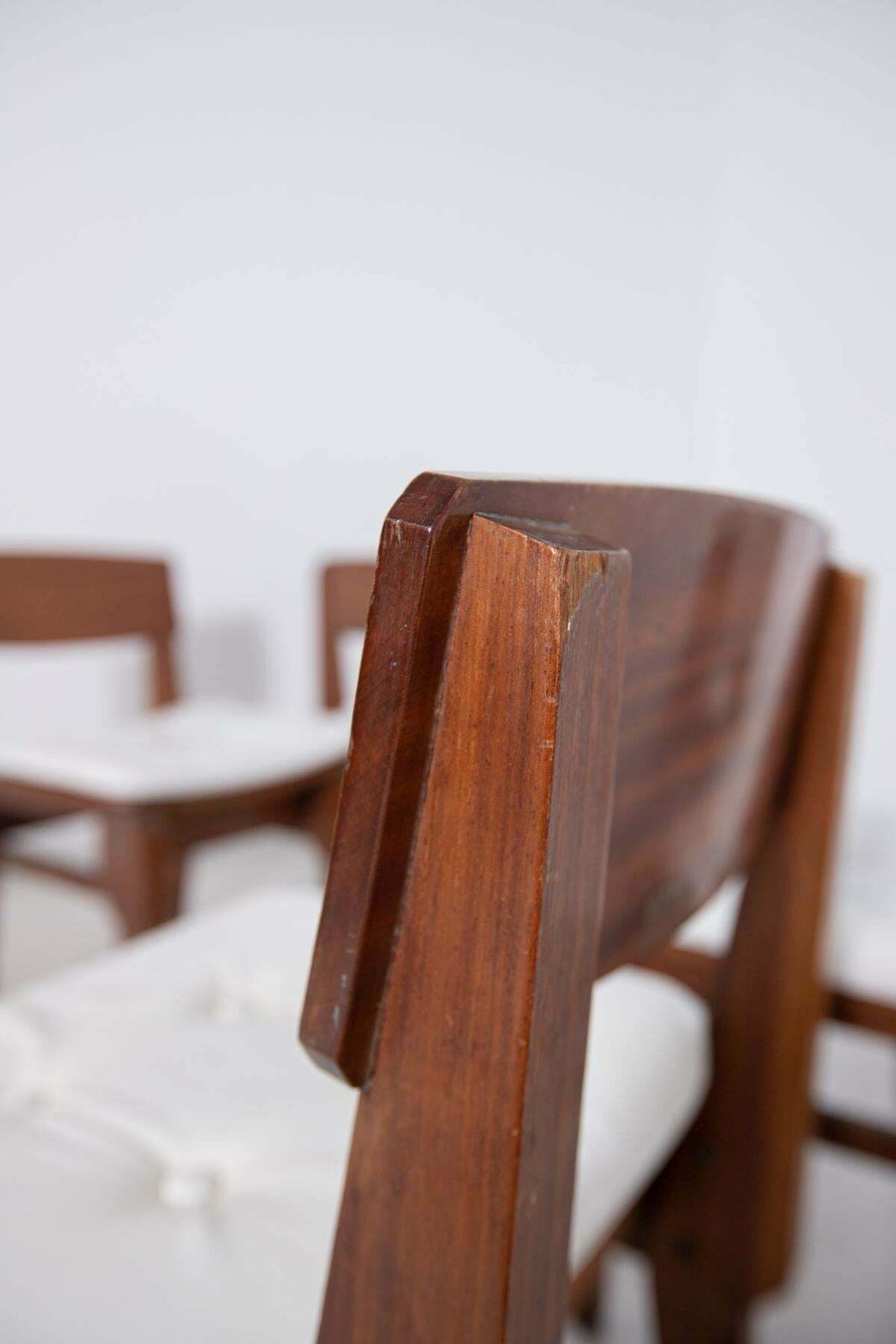 7055.0 Set Of Six Italian Chairs By Arch Vito Sangirardi For Pallante Shop Bari photo