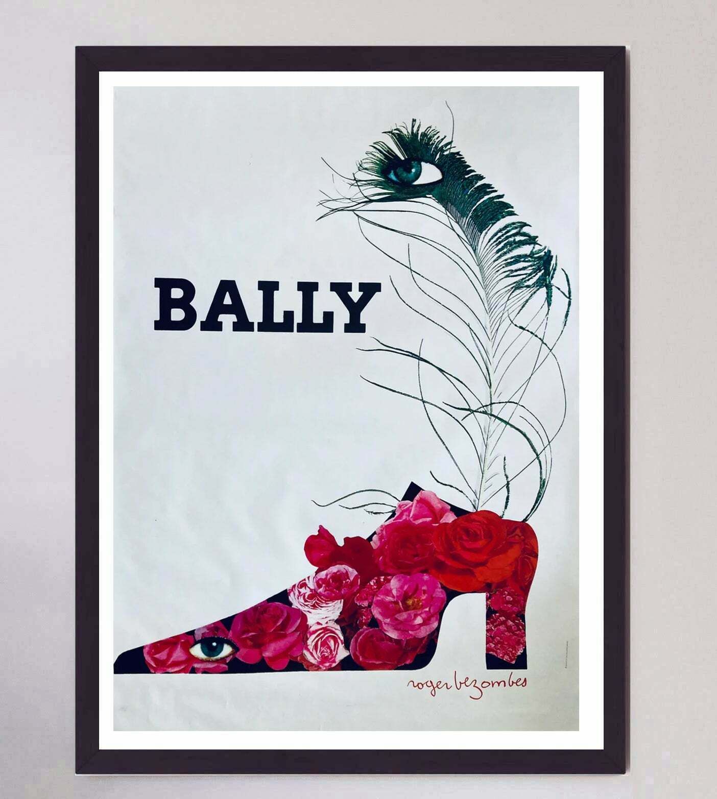 Bally   Plume Original Vintage Poster photo furniture