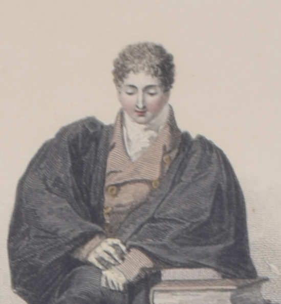 John Samuel Agar (1773 – 1858) After John Uwins (1782 – 1857) Fellow Commoner Of Emanuel College  Nobleman Fellow Commoner Of Trinity College (1815 photo for sale