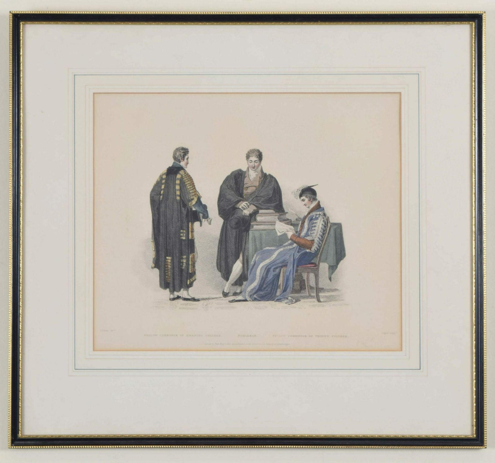 John Samuel Agar (1773 – 1858) After John Uwins (1782 – 1857) Fellow Commoner Of Emanuel College  Nobleman Fellow Commoner Of Trinity College (1815 photo 225.0