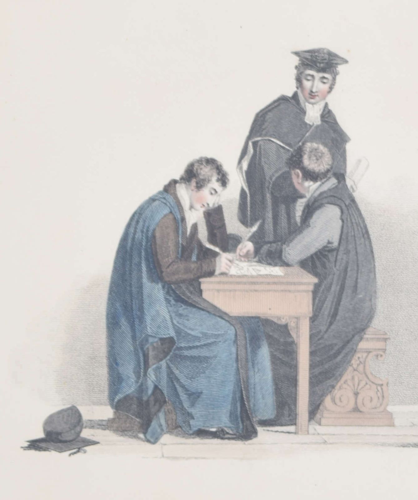 John Samuel Agar (1773 – 1858) After John Uwins (1782 – 1857) Pensioner Of Trinity College Masters Of Arts And Sizer (1815) photo furniture