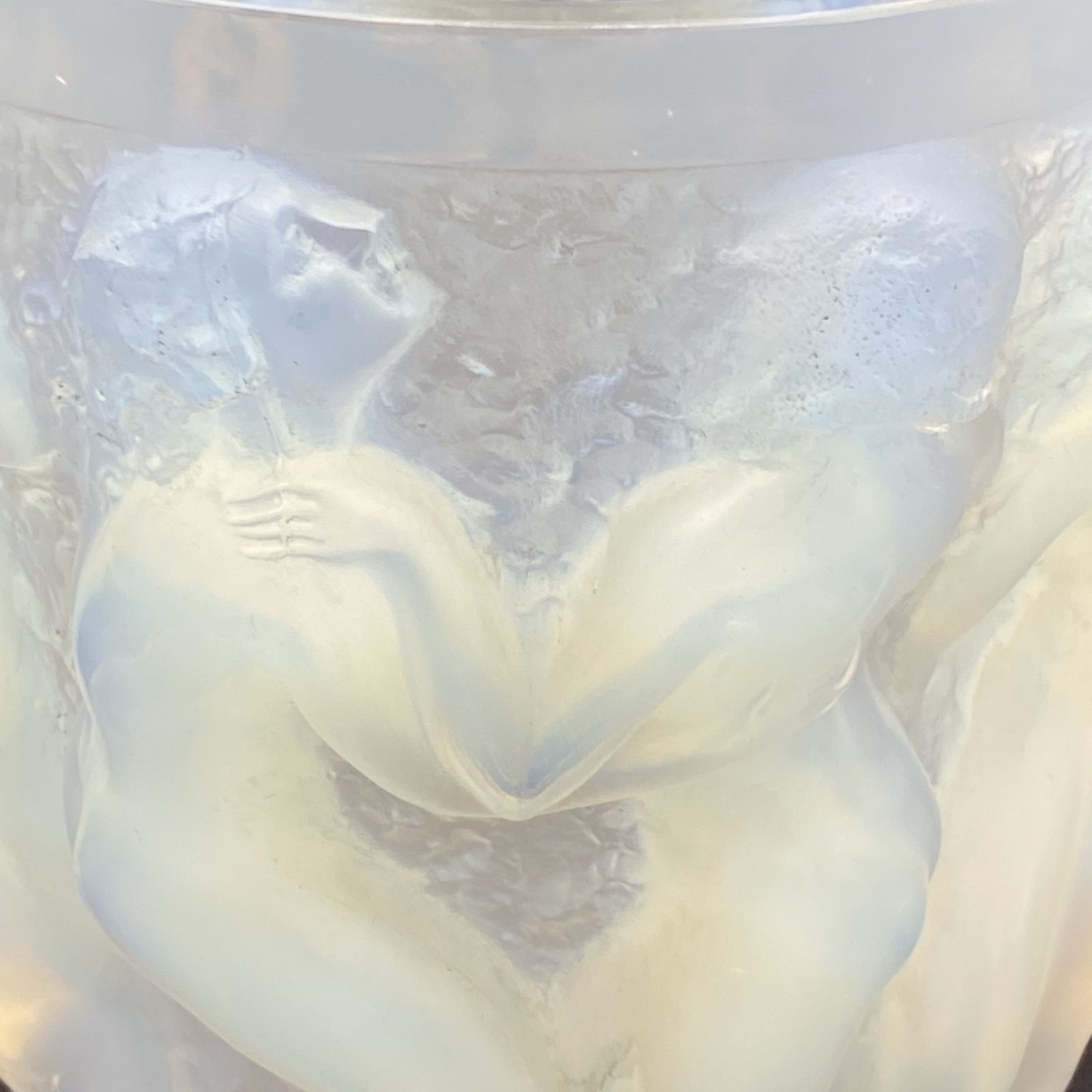 An Opalescent Bacchantes Vase By R.Lalique photo buy