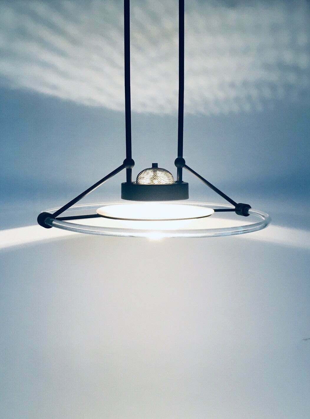 Hanglamp In Memphis Stijl, Jaren 1980 photo Verlichting