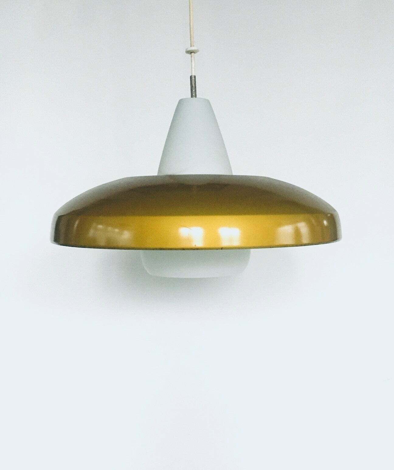 Mid Century Modern Hanglamp, Nederlands Design Door Philips, Ca. Jaren 1950 photo 341.0