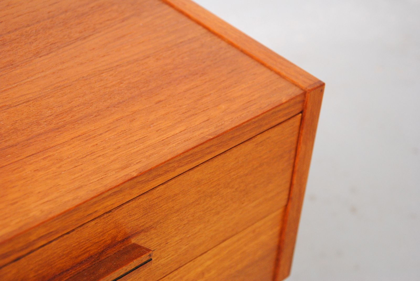 Fully Restored Danish Teak Chest Of Drawers   Bedside Table 1960's photo buy