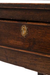18th Century Oak Side Table, 18th Century And Earlier photo vintage