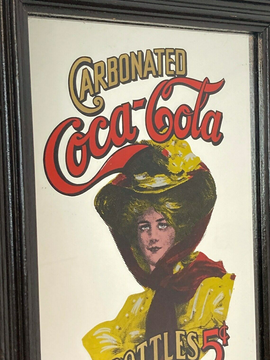 Vintage Coca Cola Mirror Soft Drink Advertising Collectibles Americana photo 70.0