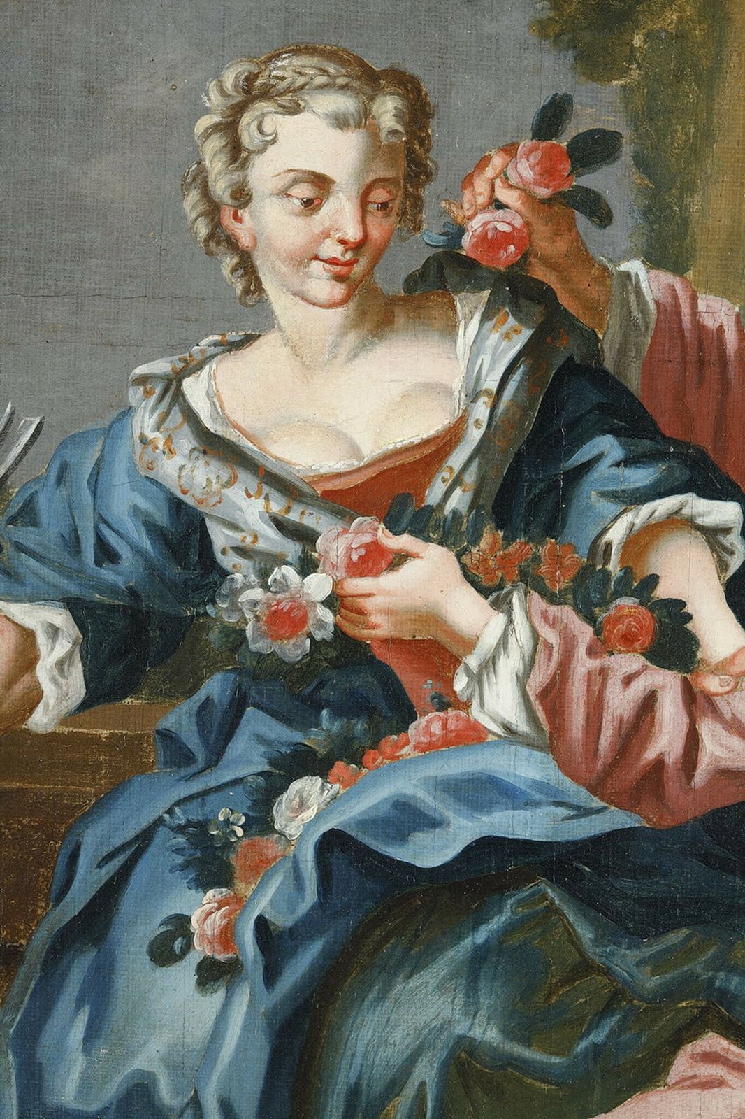 "The Gallant Pastor" After François Boucher, 19th Century photo vinterior