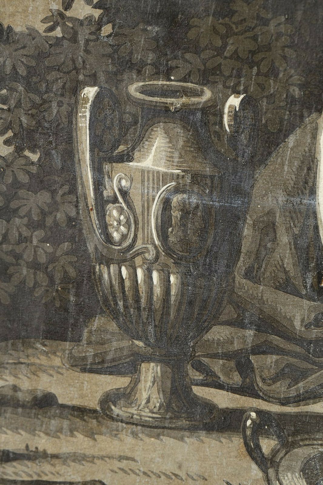 Art Wallpaper "Zeus Fed By The Goat Amalthée", Empire Period photo