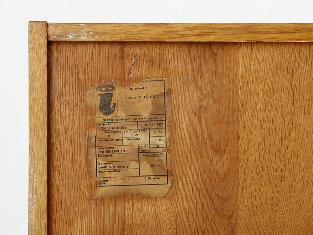 Mid Century Modell U453 Sideboard Von Jiri Jiroutek Für Interior Praha, 1960er photo vintage