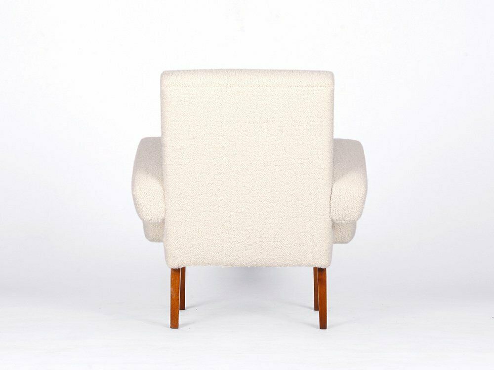 Mid Century Boucle Armile Chair, 1960s From Jitona photo vinterior