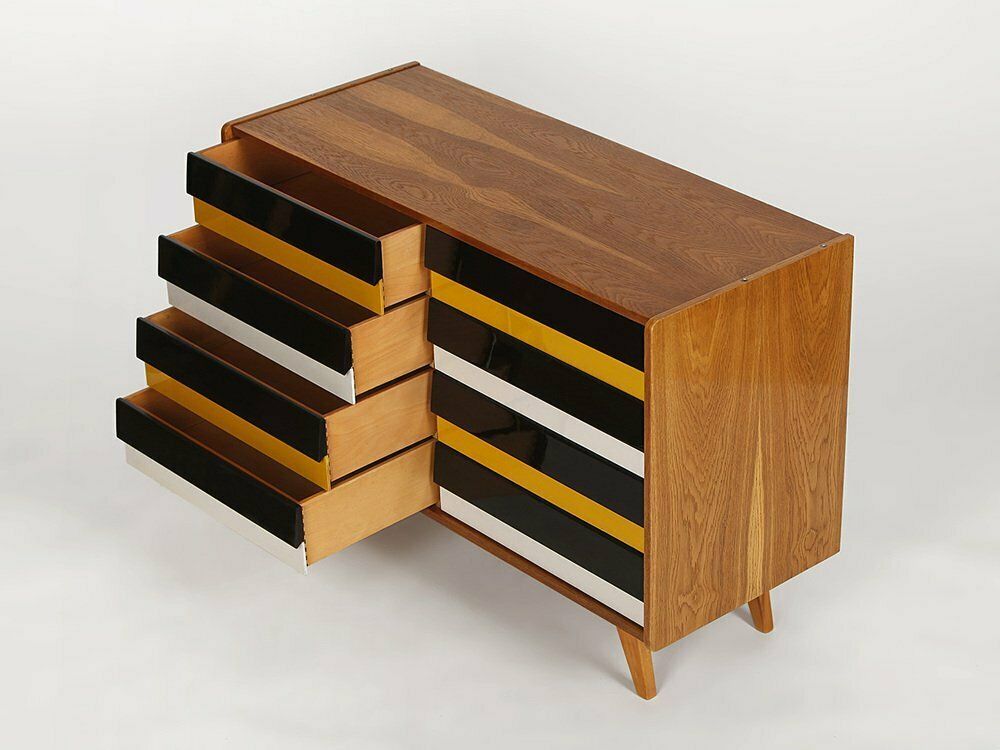 Mid Century Model U453 Sideboard By Jiri Jiroutek For Interior Praha, 1960s photo vintage