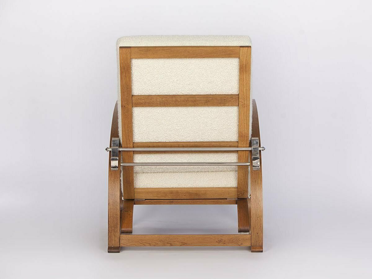 Art Deco Model H 70 Armchair By Jindřich Halabala For Up Plants, 1930s photo vinterior