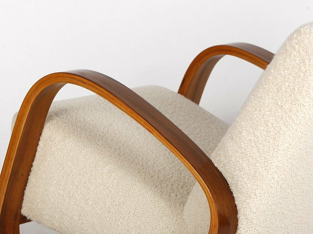 Cantilever Boucle Lounge Chair By Miroslav Navrátil For Up Závody, 1950s photo 4882.0