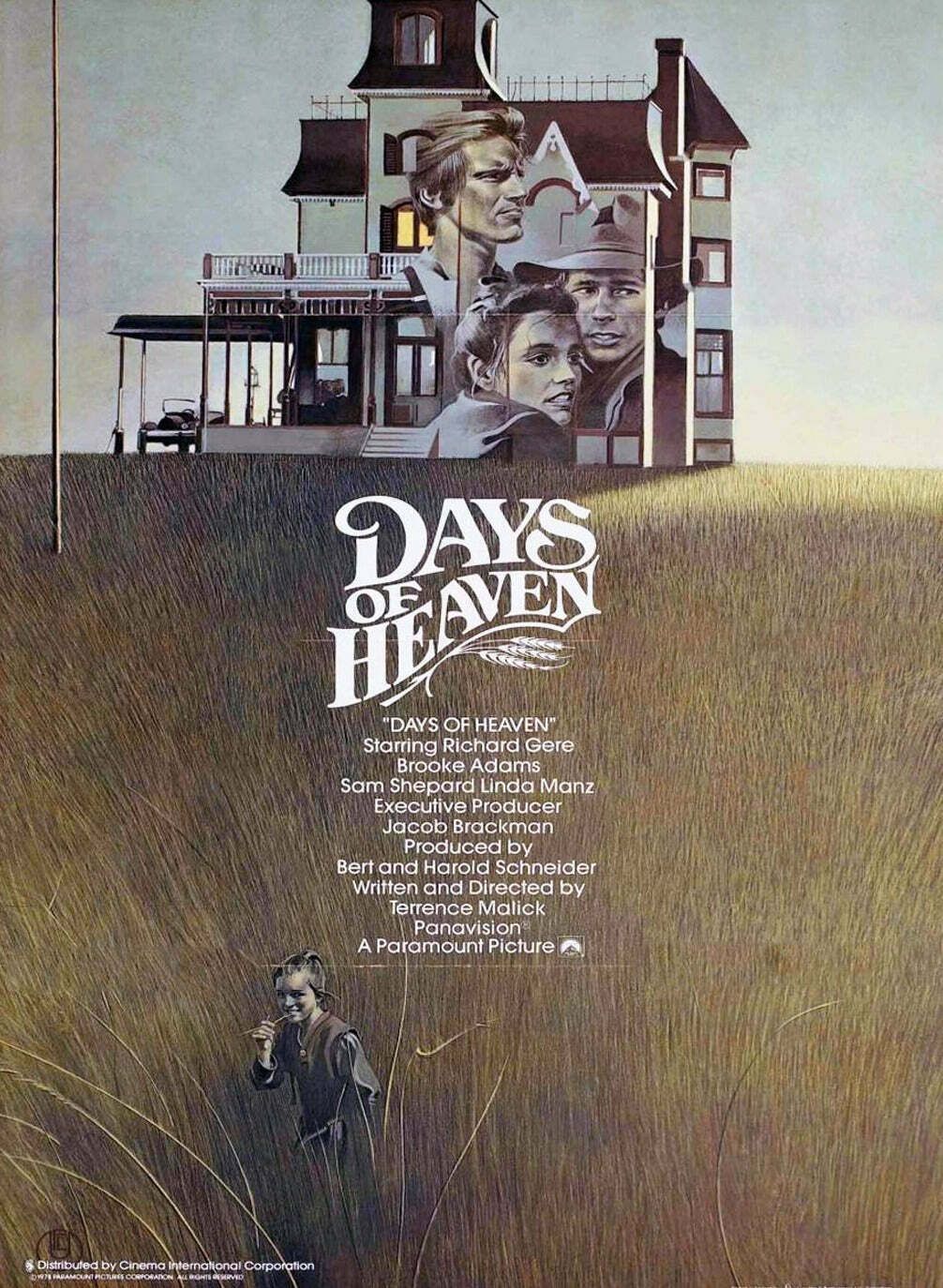 Days Of Heaven Original Vintage Poster