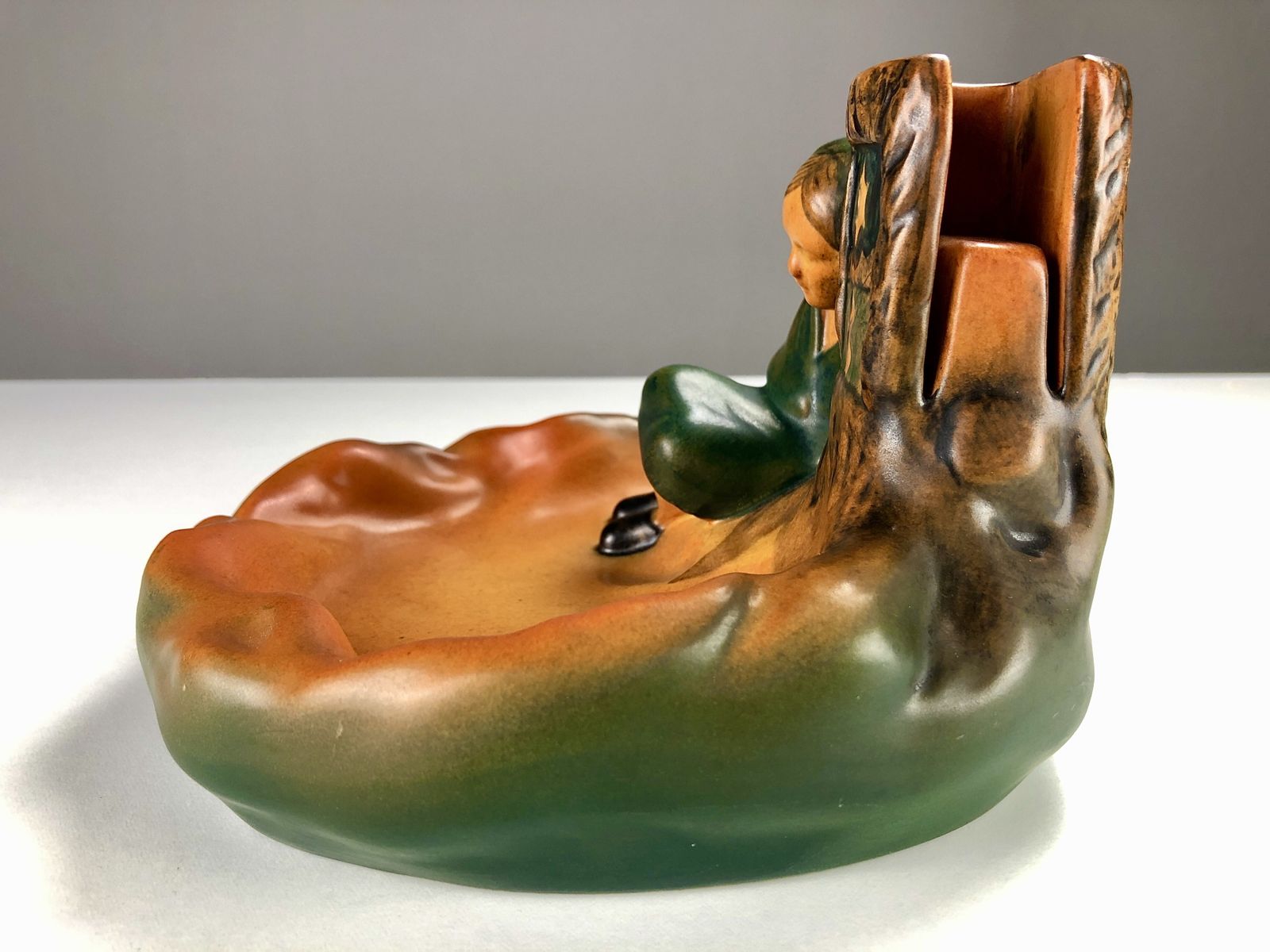 Danish Hand Crafted Art Nouveau Match And Ash Tray By For P. Ipsens Enke 1920's photo buy