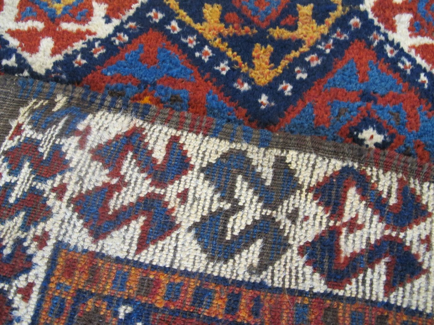 Antique Kurdish Tribal Rug, Circa 1890, 1.87m X 0.97m photo buy