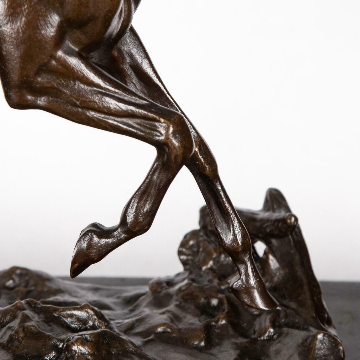 19th Century French Bronze Of A Polo Player, Joseph Cuvelier, C.1870 photo buy