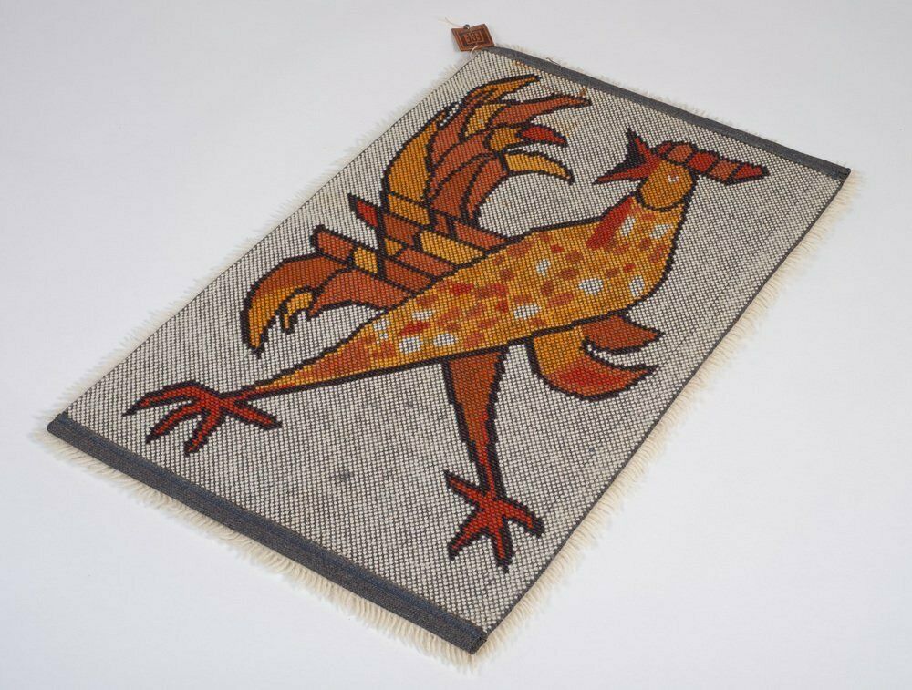 High Pile Kids Collection Wall Rya Rug From Ege Rugs, Denmark, 1970s photo buy