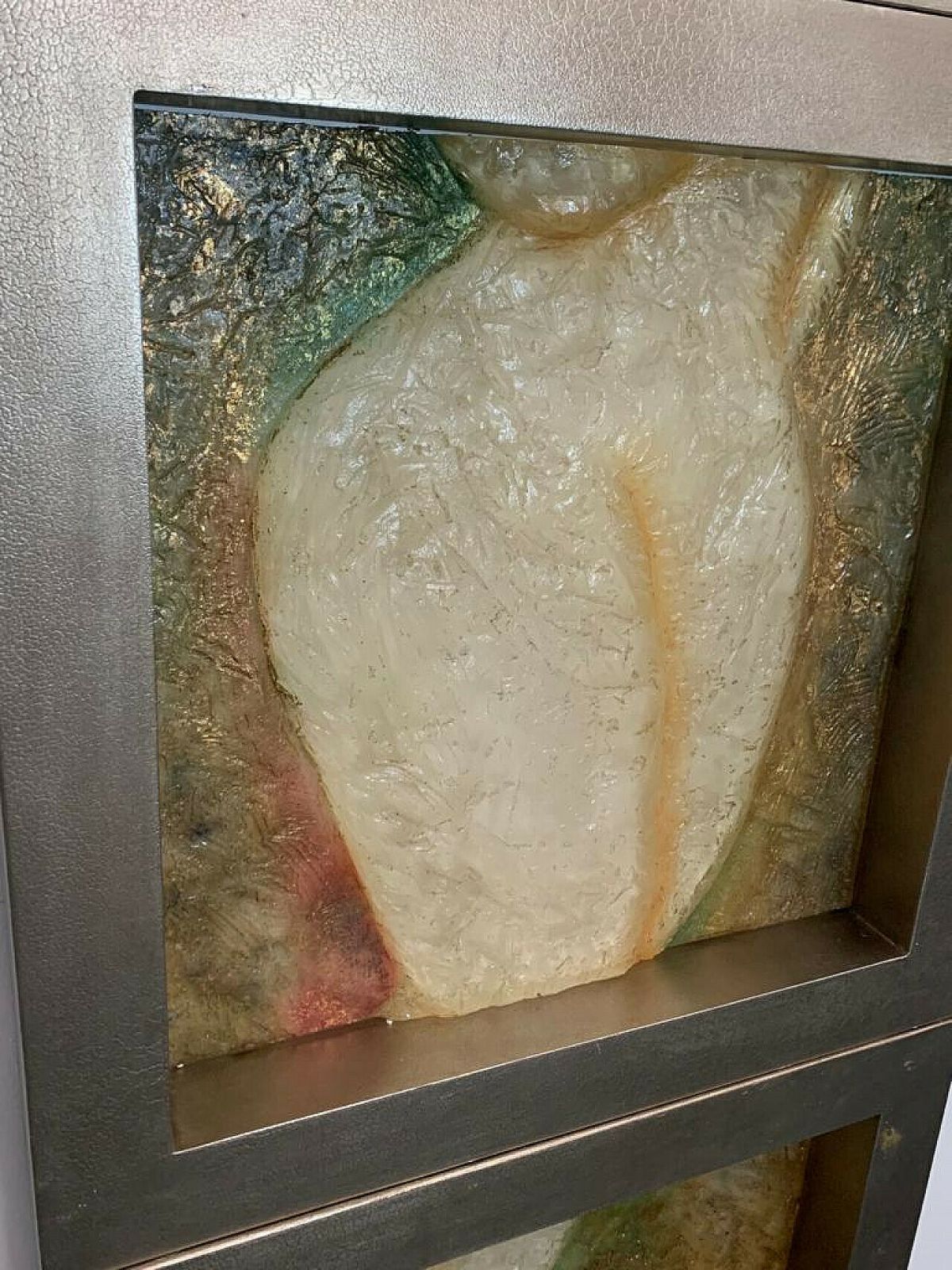 3 Panels In Sculpted Resin By Lam Lee Group, 1990s photo buy