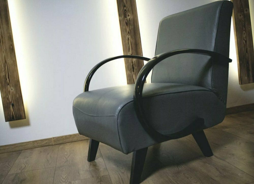 Art Deco Armchair By Jindrich Halabala For Up Závody, 1930s photo for sale